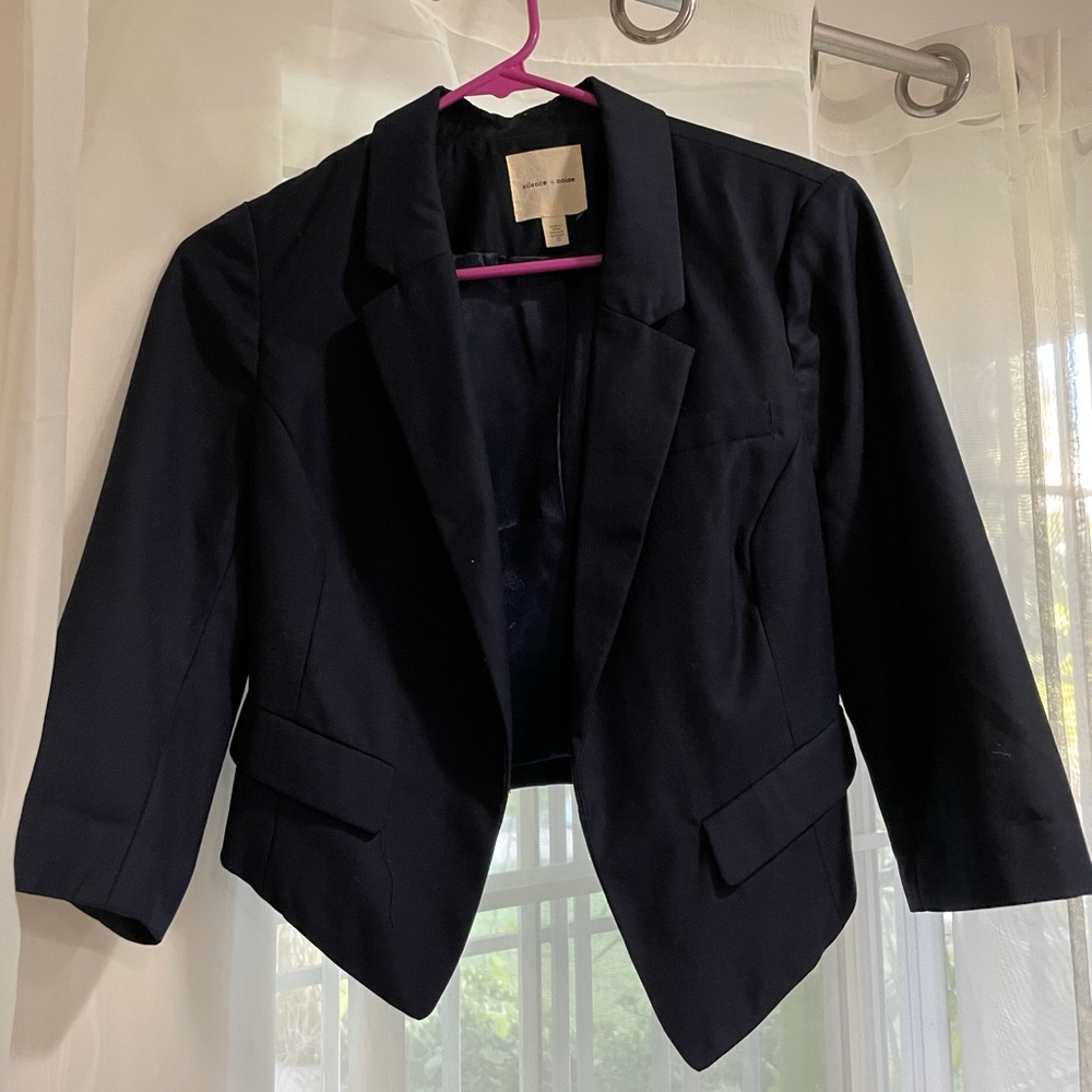 Silence & Noise cropped blazer